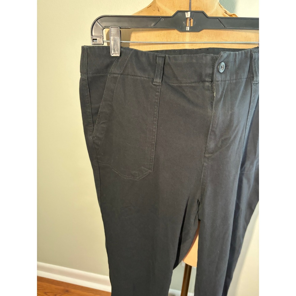 32 Degrees Cool Womens Black Utility Patch Pocket Tapered Pants Size Large - Picture 3 of 7
